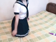 高清无水印大阴唇小女穿着水手制服啪啪呻吟给力