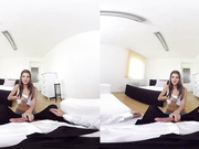 BaDoink VR Porn Gina Gerson Babysitter POV Teen