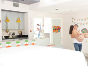 粉红塔可和继姐在派对前的热身运动大量暴插后入