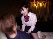 [LUKE-026] 見つめて囁き密着誘惑 あざと可愛すぎる誘惑しまくりドスケベ小悪魔痴女子校生 皆川るい - 4of5