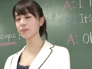 [PGD-783] ノーパン誘惑女教師 芽森しずく【破解】 - 1of5