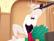 Himiko Toga and Izuku Midoriya have intense sex in a casino. - My Hero Academia Henta