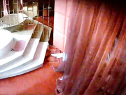 情趣酒店水滴摄像头TP胖哥带着逼毛很浓密性感的情人开房啪啪