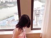 露脸女高小萝莉☀️穿粉红情趣内衣小可爱，细长美腿 粉嫩小穴，纯洁与诱惑的完美结合，外人眼中乖乖女其实是小母狗