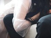 顶级富二代「为主而生」调教极品露脸美熟女肉欲K9专属母狗日常，送给别人当玩具，3p露脸吞精口爆（5V） (5)