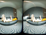 Tattooed blond asian girl