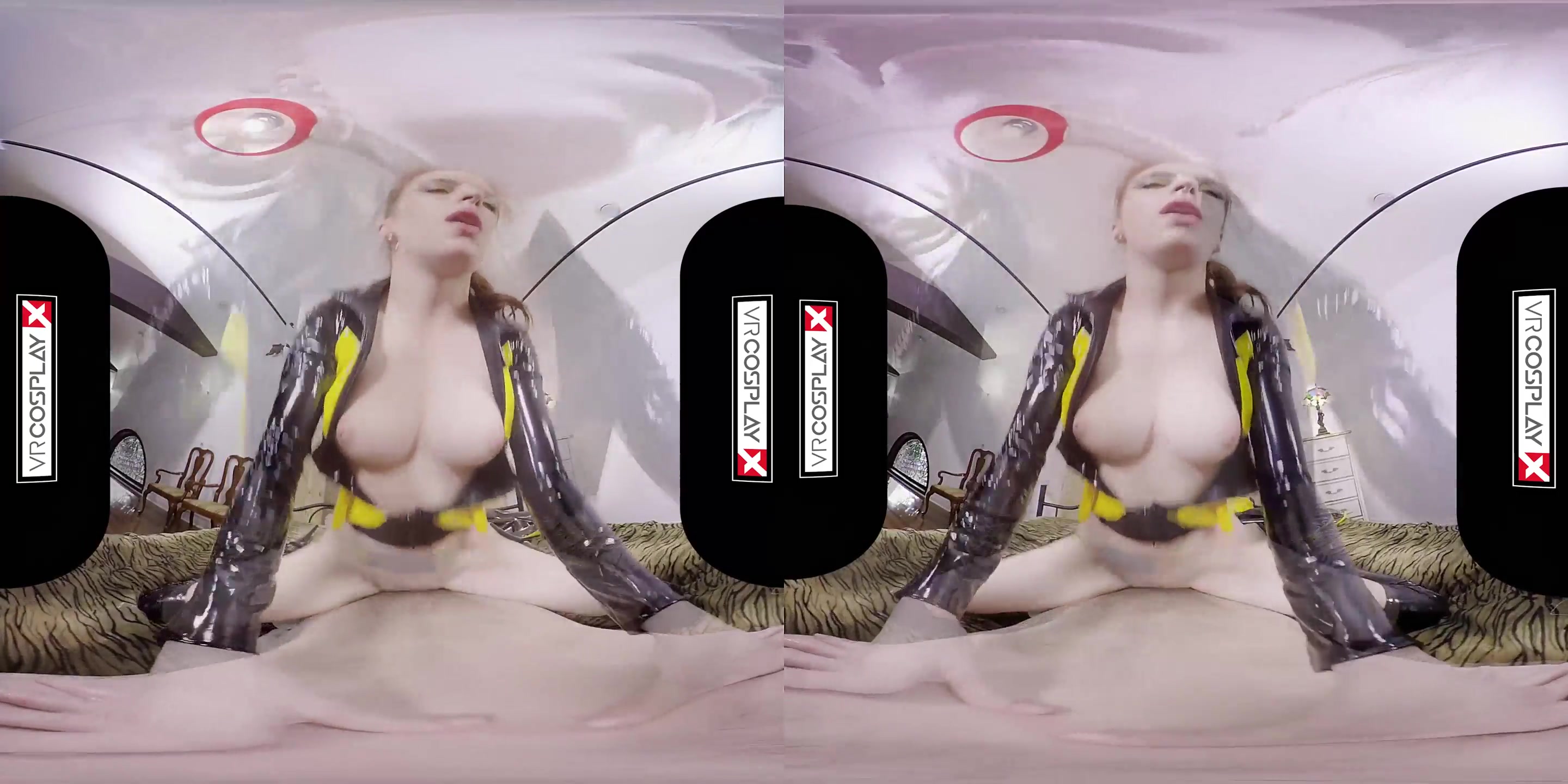 VRCosplayX Redhead Anne Deville As Batgirl Wants You Robin