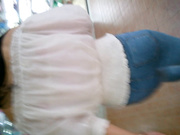 婚纱影楼偷拍大屁股美女化妆师上厕所