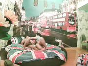 欧风酒店年轻情侣开房啪啪啪闷骚眼镜妹子吃屌的样子很淫荡激情69床上搞完沙发上搞激情四射