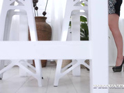 渴望被双屌同入的好色少妇