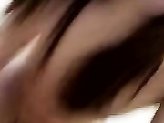 清纯小萝莉TS清幽，清新的口交技术好容易硬，口活练了好久才有今天，吃硬了被炮友轰菊花穴！