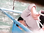 东莞某厂区小工厂简易厕所偷拍多个纺织女工