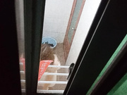 偷拍楼下刚刚爱爱好的妹子洗澡1