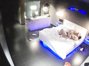 酒店水滴摄像头监控TP胖眼镜和貌似学院派的御姐开房啪啪