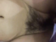 干不动了，第三炮了，她自己来